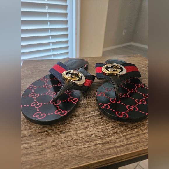 Gucci NS Nylon Sandals Size 34 - Picture 4 of 6